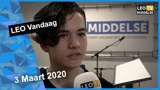 LEO Middelsé Vandaag dinsdag 3 Maart