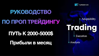 Полное Руководство по проп трейдингу - как выйти на 2000+ долларов в месяц