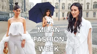 The Most Beautiful Outfits from Milan Fashion Week 2024, Genny Street Style, Looks Inspiration.