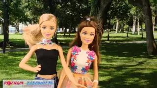 Barbie Fashionistas - Barbie i Teresa - Zakupy i Wypad w Plener - Scenka Filmowa