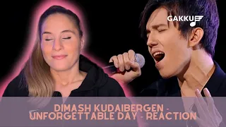 DIMASH Kudaibergen - Unforgettable Day - Gakku - First Time Reaction