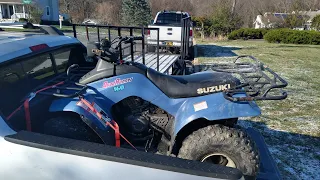 We bought and ride the cheapest running ATV on the marketplace. $900 Suzuki LT160 quadrunner review