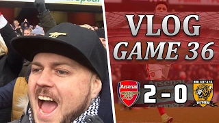 Arsenal 2 v 0 Hull City | Sh*t Performance But We Got The 3 Points | Matchday Vlog | Game 36