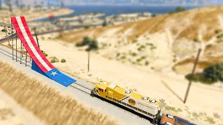 CAN A RAMP STOP THE TRAIN IN GTA 5?