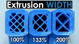 Extrusion Width - The magic parameter for strong 3D prints?