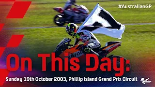 On This Day: Rossi beats the clock