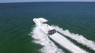 2019 Invincible 36 Open Walkthrough | Caribee Boat Sales