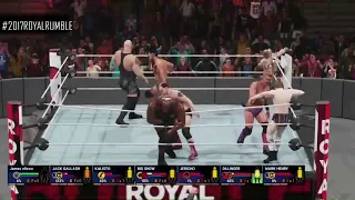 WWE Royal Rumble 2017 The 2017 Royal Rumble Match