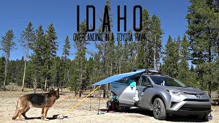 Overlanding in a Toyota Rav4 | Idaho