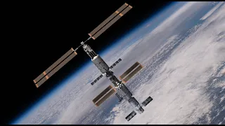 【4K】Animation of Chinese Wentian lab module's launch to China Space Station