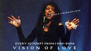 Mariah Carey | Every Vision Of Love Climax Attempts from 1990 - 2006 | Vocal Showcase