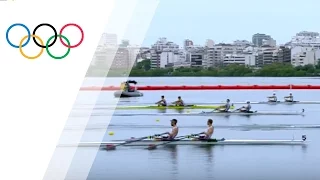 France wins Men's Lightweight Double Sculls gold