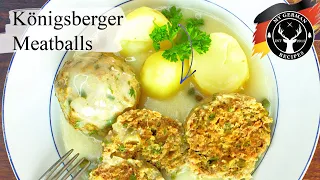 Königsberger Klopse: German Meatballs In Creamy Caper Sauce ✪ My German Recipes