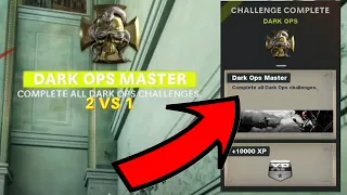 THIS IS WHAT HAPPENS when you FINISH ALL DARK OPS in BLACK OPS COLD WAR! DARK OPS MASTERY CHALLENGE!