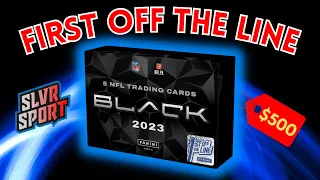 NEW RELEASE - 2023 Panini BLACK Football FOTL Hobby Box - $80 Per Card!
