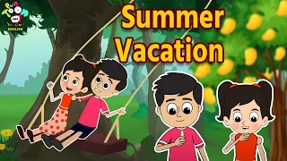 Summer Vacation | Vacation Trip | English Moral Stories | English Animated | English Cartoon