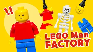 LEGO STOP MOTION | LEGO Man Factory