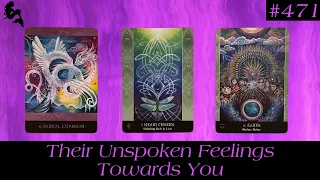 Their Unspoken Feelings Towards You 🤭🗣️🫣~ Timeless Pick a Card Tarot Reading