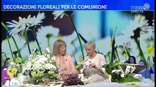 Composizioni floreali per battesimi e prime comunioni