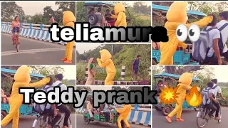 teliamura 🧸 teddy PRANK 🔥👀 @manikvlogintripura @mrteddyamit @PrankZoneTripura 💥💥@VolgaVideo