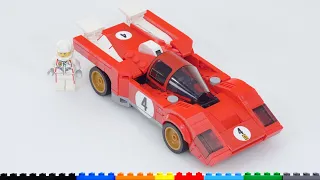 LEGO Speed Champions Ferrari 512 M set 76906 review! Good overall, but poor prints