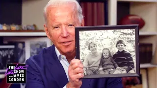 Vice President Joe Biden Gets Emotional w/ Family Photos