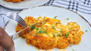 Cauliflower Steak In Oven, Healthy & Tasty Dinner,