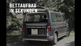 FRED Bettsystem VW T6.1/T6/T5 Multivan, Camping Bettsystem, Camper Ausbau