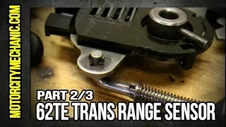 Part 2/3: Chrysler/Volkswagen 62TE trans range sensor removal