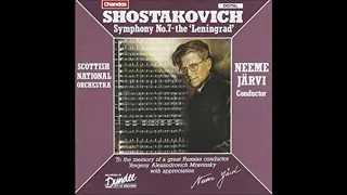 Shostakovich Symphony #7 (Leningrad) - Neemi Jarvi, Scottish National Orchestra