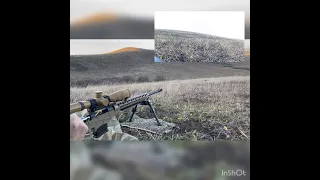 Sabatti st18 6.5 creedmoor, дистанция 1км.