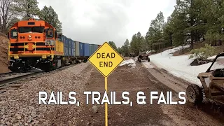 Arizona UTV Off-Roading | Ep. 5 Rails, Trails, & Fails