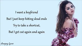 Selena Gomez - Boyfriend ( video lyrics )