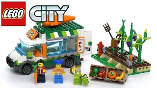 LEGO City 60345 Farmers Market Van - Speed Build Review