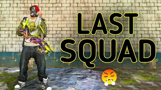 SOLO VS SQUAD || MOST AGGRESSIVE LAST SQUAD 😤 || BUT DAMAGE HAS BEEN DONE🔥 NO WIN || ALPHA FREE FIRE