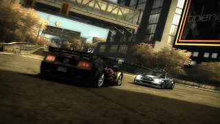 Ford Mustang GT  Vs  BMW M3 GTR    #NFS #BlackEdition  GamePlay