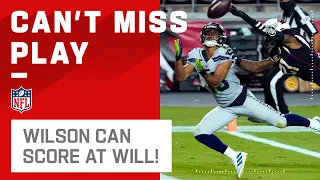 Russell Wilson Can Score At Will w/ TD Pass to Lockett