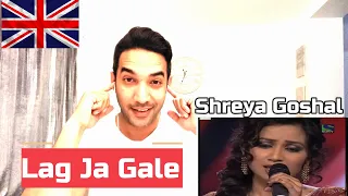 VOCAL COACH REACTS TO Shreya Ghoshal Singing lag ja gale | xfactor | REACTION