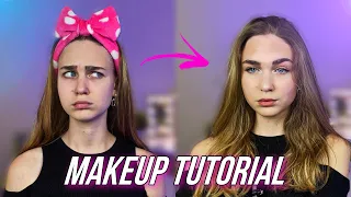 ТУТОРИАЛ НА МАКИЯЖ 💞| makeup tutorial | мой повседневный макияж