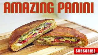 Best  Panini 😋 Italian Panini Sandwich recipe 🇮🇹