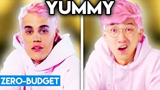 JUSTIN BIEBER WITH ZERO BUDGET! (Yummy PARODY)