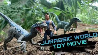 Jurassic World Toy Movie:  Blue's Wild Family, Part 2 #blue #velociraptor #shortfilm #toymovie