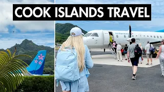 COOK ISLANDS VLOG 01 Traveling to Rarotonga & Aitutaki (Flights, Layovers, Islander Hotel)