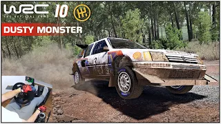 [World Record] Peugeot 205 T16 Evo2 | WRC 10 | Thrustmaster T300 Gameplay