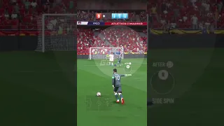 HOW TO SCORE KNUCLEBALL FREE KICK IN FIFA 22 | KNUCLEBALL TUTORIAL #fifa #fifa22 #football #explore