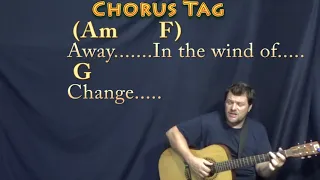 Wind Of Change (Scorpions) Fingerstyle Guitar Cover Lesson in C with Chords/Lyrics