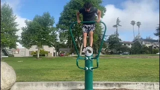 Attempting To Do 10 Muscle Ups 50 Pull Ups 100 Dips Under 10 Minutes