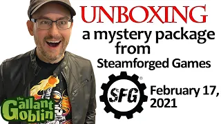 Unboxing a Steamforged Games package! - Feb. 17, 2021