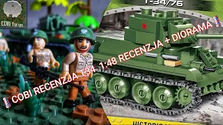 COBI T34-76 1:48 [2706] RECENZJA + Diorama / Cobi Forum