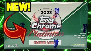 NEW RELEASE 2023 TOPPS CHROME PLATINUM ANNIVERSARY HOBBY BOX BASEBALL CARDS